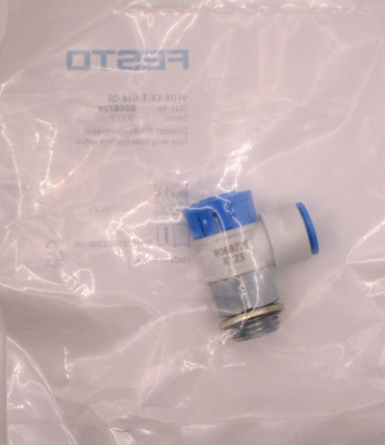 VFOE-LE-T-G14-Q8 FESTO Pneumatic Fitting Pressure Regulator FAST SHIPPING