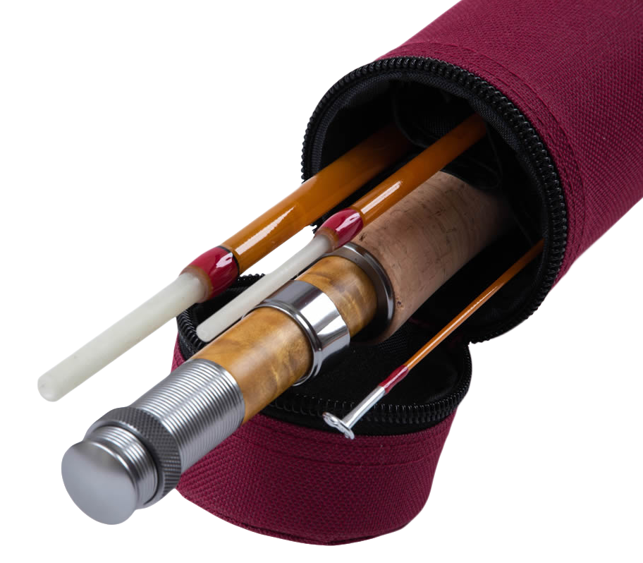 STUNNING FLY FISHING TROUT ROD + CASE ROD 8' 6" RETROLEX FIBREGLASS eBay