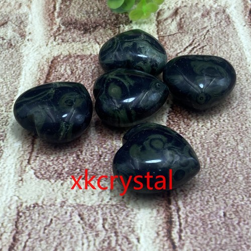 5pc Wholesale Nebula stone Heart Skull Quartz Crystal Pendant Healing healing 1" - Picture 1 of 4