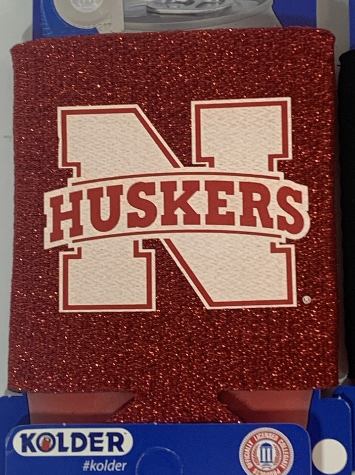 Nebraska Cornhuskers NCAA Kolder Can Koozie Comes In Set Of 4 Different - NEW - Image 2 of 4