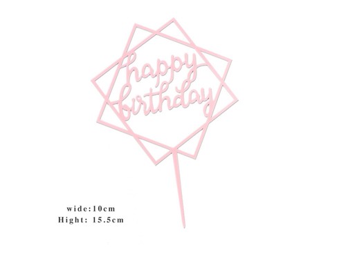 Birthday Cake Toppers, Happy Birthday Decorations, Birthday Cake Decorations - Picture 7 of 7