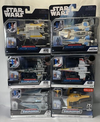 Micro Galaxy Squadron Series 6 Chase Lot #0124, #0125, #0126, #0128, #37A, #0150
