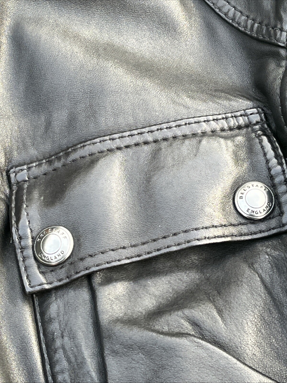 Belstaff Trialmaster 2.0 Speedmaster Black Leather Jacket IT46/UK36 image 2