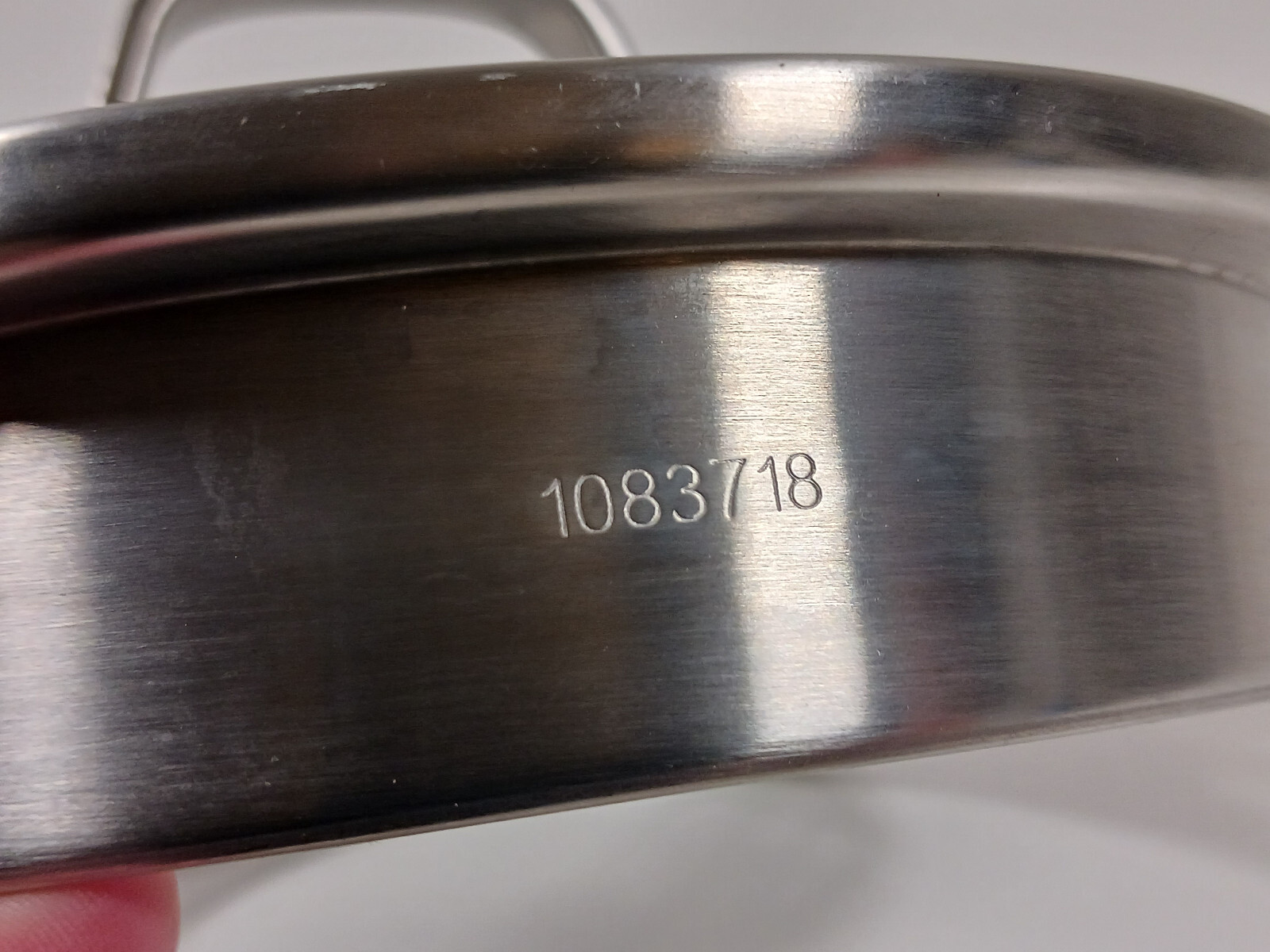 Calphalon 7’’ Inch Strainer Glass & Stainless Steel Replacement Lid Only