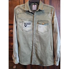 ARMA Sails Military button down  size Large.