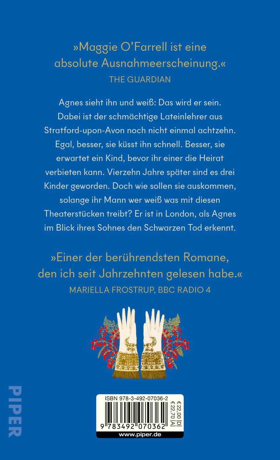 Thumbnail - Judith Und Hamnet Maggie O'farrell