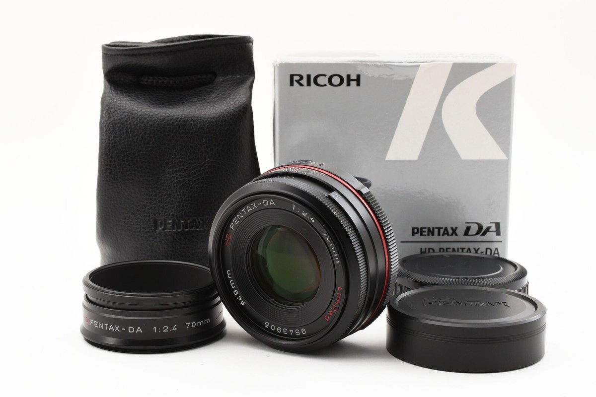 HD PENTAX DA 70mm F/2.4 Limited Black From Japan [Exc+++