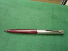 VINTAGE PARKER ENGLAND MECHANICAL PENCIL - RED BODY/METAL END