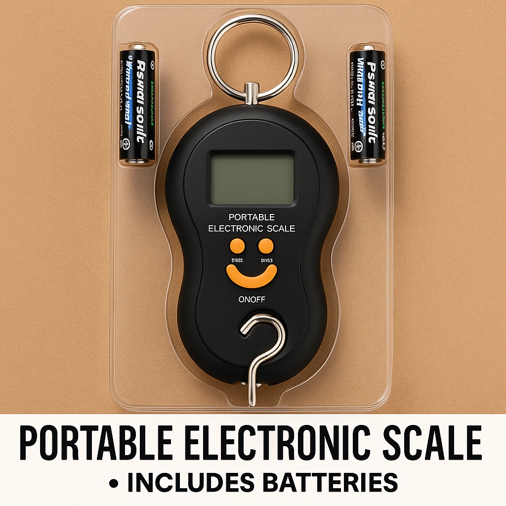 Bascula Colgante Domar Digital Para Pesar Equipaje y Maletas Escala Digital USA
