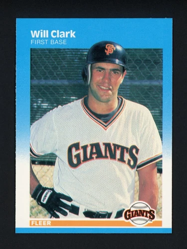 1987 Fleer Glossy #269 Will Clark RC Rookie NM-MT San Francisco Giants