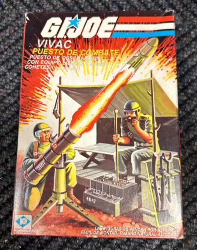 GI JOE VIVAC BIVOUAC Battle Station Plastirama 80's Argentina Hasbro Argen7