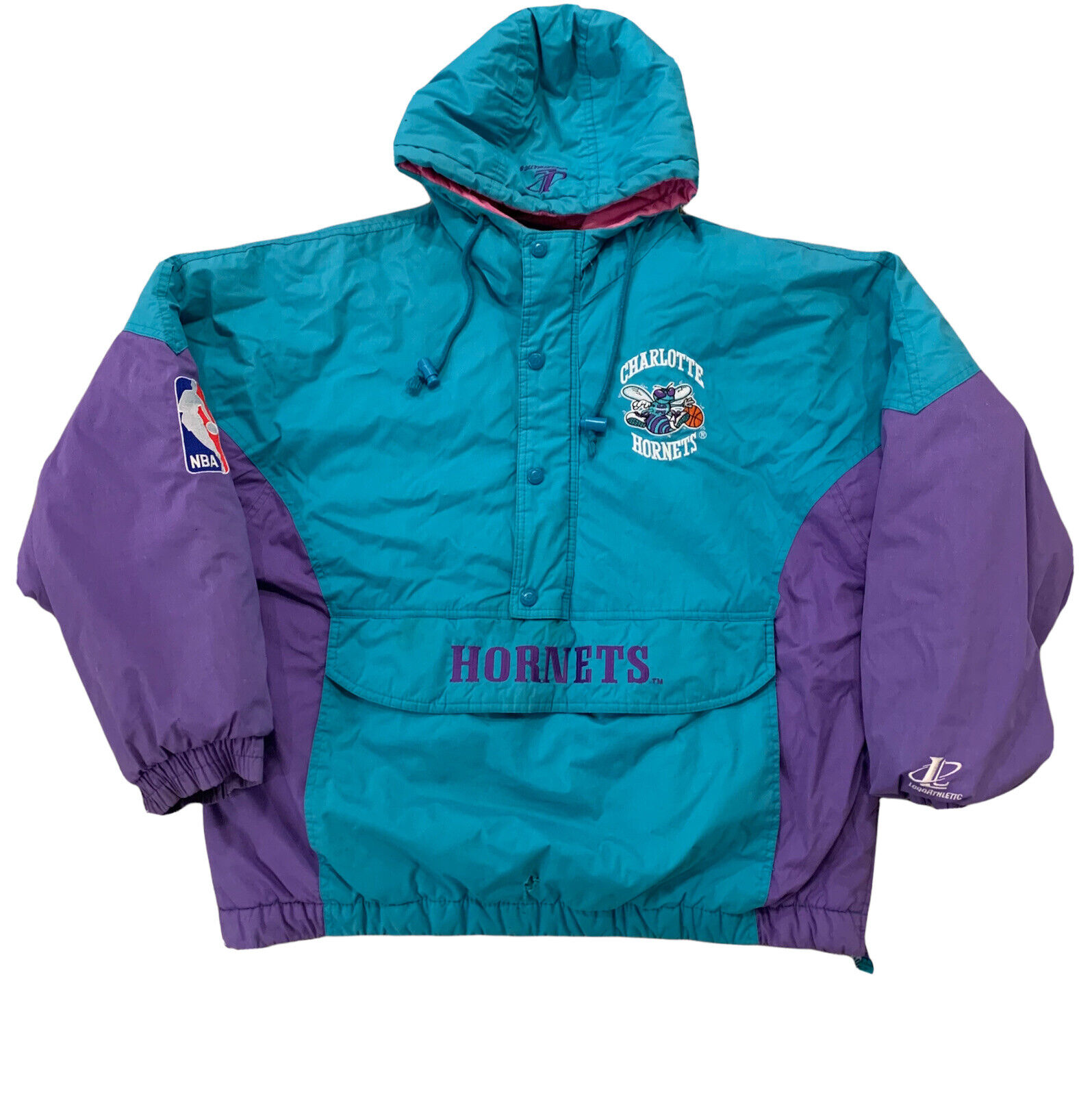 01045 Starter Vintage Charlotte Hornets Basketball Jacket – PAUL'S