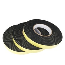 10mm-40mm Wide Speaker Foam Sealing Tape Strip Sponge EVA Seal Gasket 1-3mm THK.