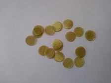 100 brass metal pipe screens 1/2 inch 12 mm heavy duty small