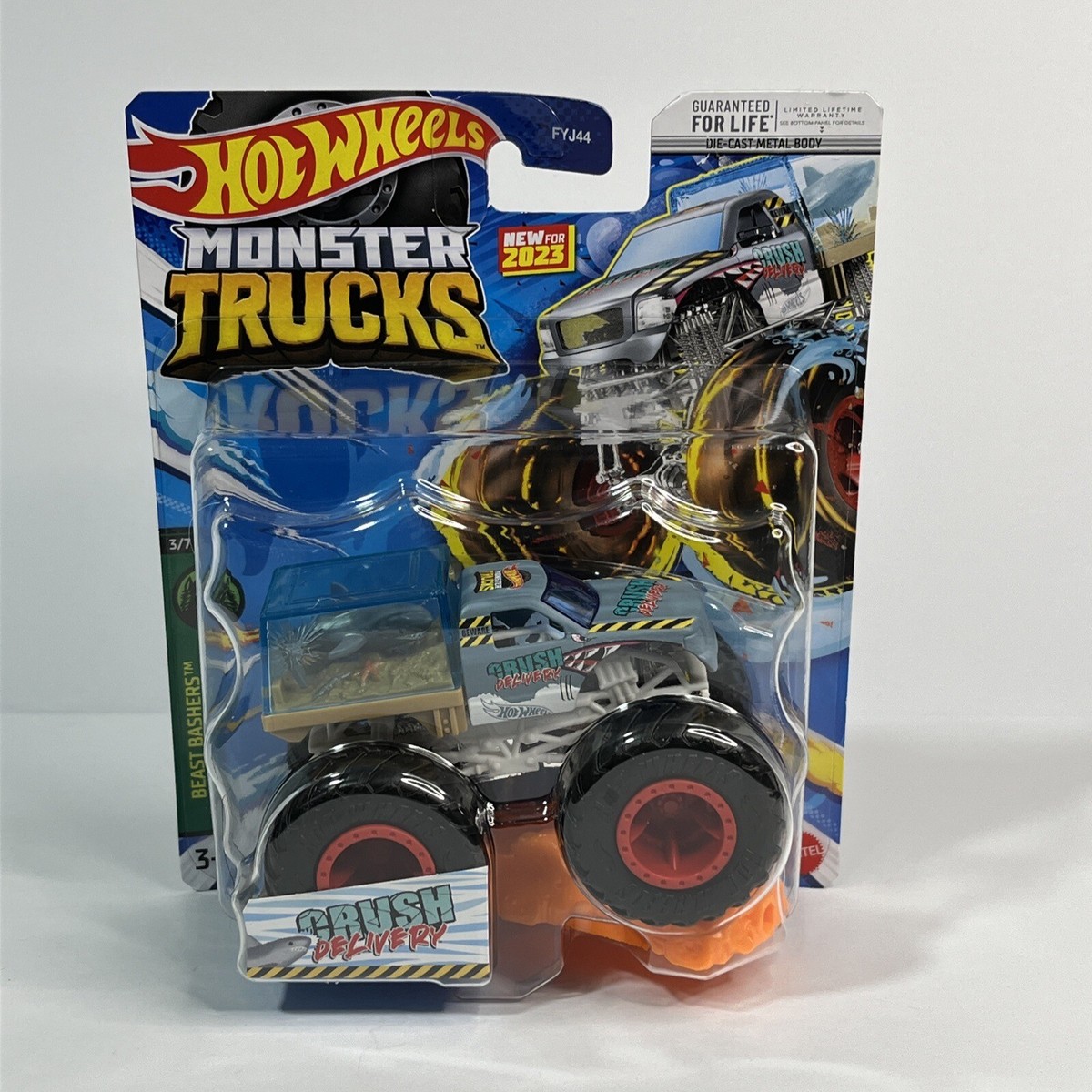 Hot Wheels V8 Bomber Monster Truck - Green/Black (FYJ44) for