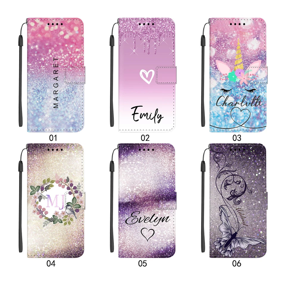 Custodia telefono per Samsung Galaxy A26 A16 S23 FE S24 S25 personalizzata flip stand cover - Immagine 2 di 4