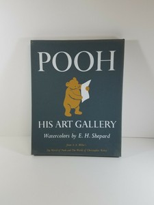 Vintage 1957 Pooh "His Art Gallery" Watercolors By E.h. Shepard Boxed 8 Count | Ebay