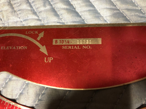 Vintage Sprunger Table Saw Md B 10 1/4  Safety /blade Guard   BL 10-9 Look - Picture 6 of 6