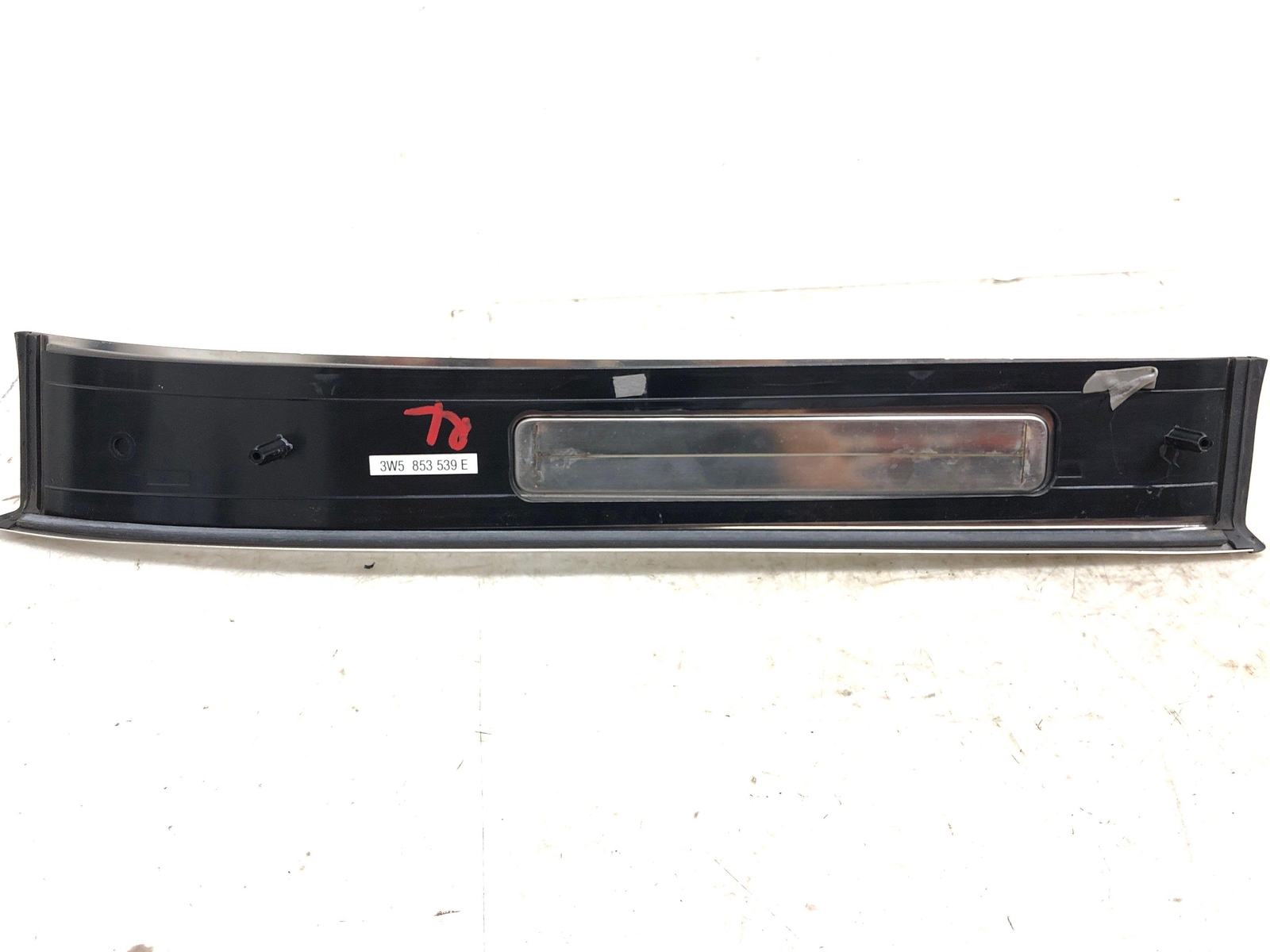 2006-2012 BENTLEY CONTINENTAL REAR LEFT SILL SCUFF W/'SPEED' PANEL 3W5853539E