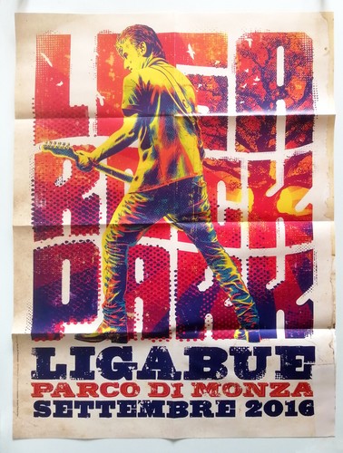 Ligabue Parco di Monza 2006 DVD/Brochure/Locandina Ediz. limitata Ottimo - Imagen 2 de 3