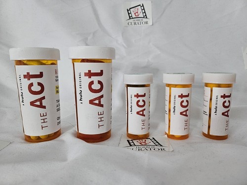 Gypsy Rose Blanchard The Act Promotional Hulu Teddy Bear Backpack Pill Bottles - Picture 8 of 11