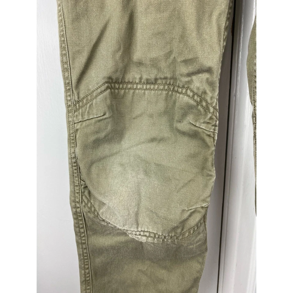 Hanna Andersson Kids Size 10 US 140 EU Green Drawstring Waist Pants Joggers - Image 2 of 4