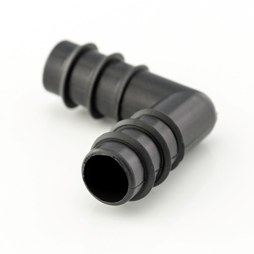 10x Verbinder L-Stück Winkel Bogen Bewässerungssystem Tropfbewässerung 16x16mm - Picture 7 of 7