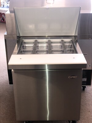 NEW 27''  12 PAN MEGA TOP SANDWICH SALAD PREP REFRIGERATED STATION COOLER NSF