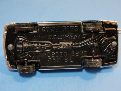 Vintage Corgi Toys No. 393 Blue Mercedes Benz 350SL