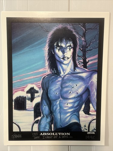 Crow Color Portfolio 1990 Caliber Press Signed all 6 /#/+ ++ by James O'Barr - Picture 5 of 17