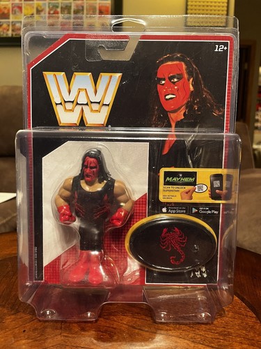 WWE Retro Series 6 Wolfpac Sting w/case *GREAT CON...