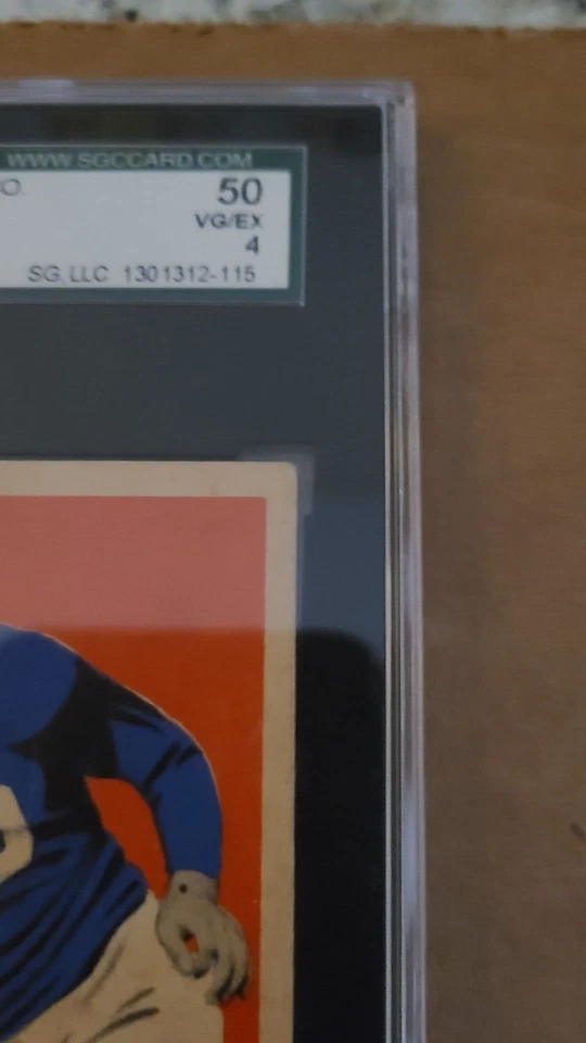 1949 Leaf "Bullet" Bill Dudley Rookie #22 HOF - Lions, Steelers Graded - VG/EX - Image 3 of 4