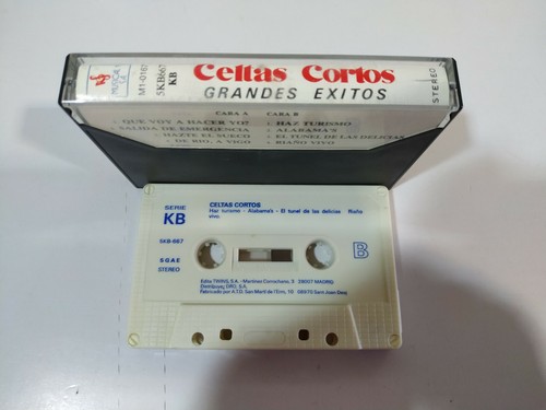 Celtas cortos Grandes exitos 1991 - Cassette KB SKB-667 Spain Edit - Picture 3 of 3