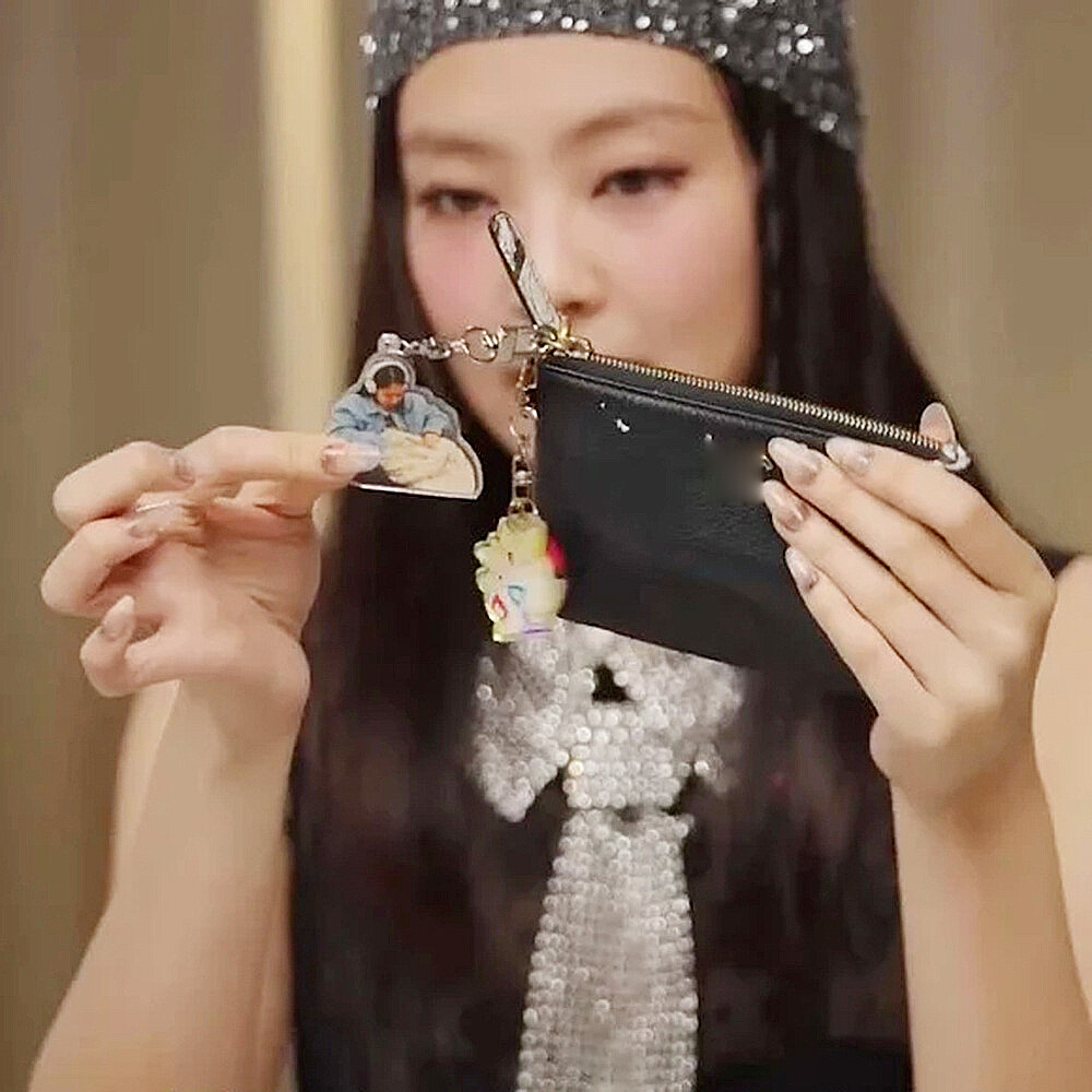 Kpop JENNIE Acrylic Keychain Bag Pendant Charm Keyring | eBay
