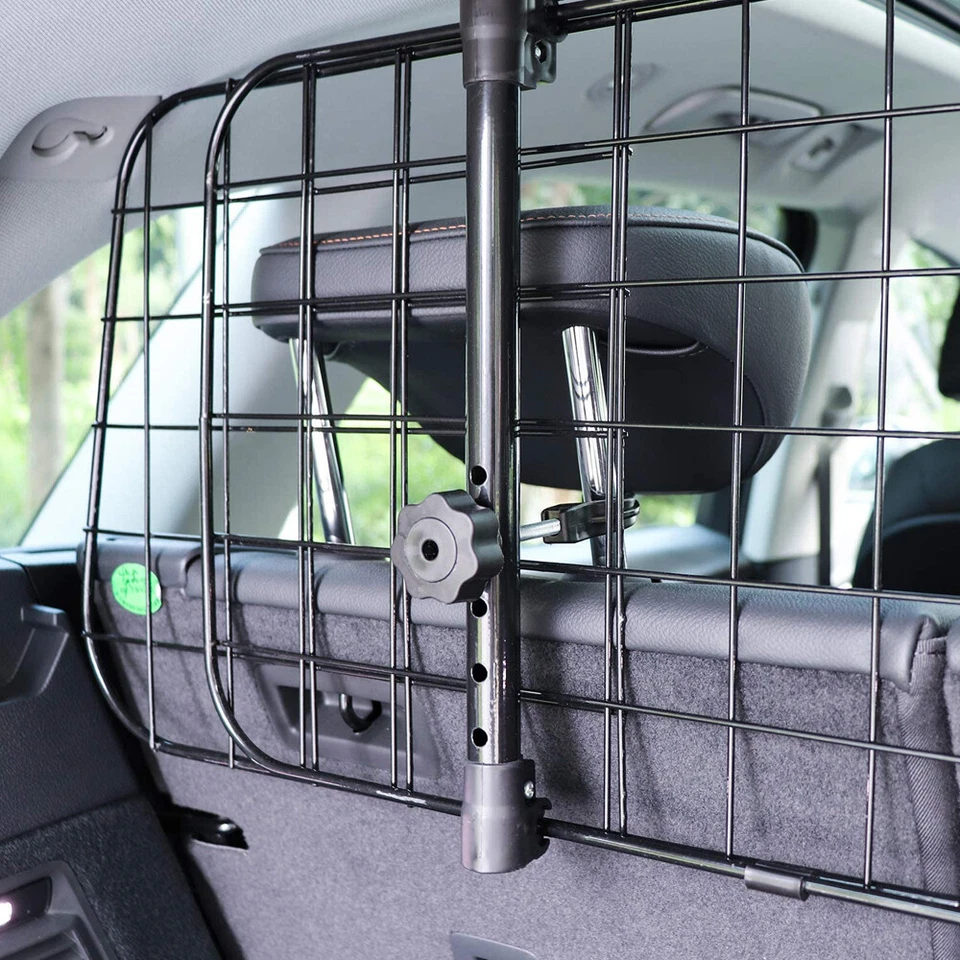 Dog Car Barrier Large Dog Gate Safety Pet Dividers Adjustable for SUV Vehicles - image 3 of 4