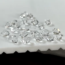 48 pcs Herkimer diamond crystals 7-9mm