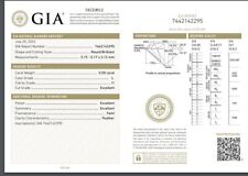 0.50 Ct GIA CERTIFIED TRIPLE EXCELLENT Natural Diamond L/I1 Round Cut 5.1 mm 1260.00 per carat
