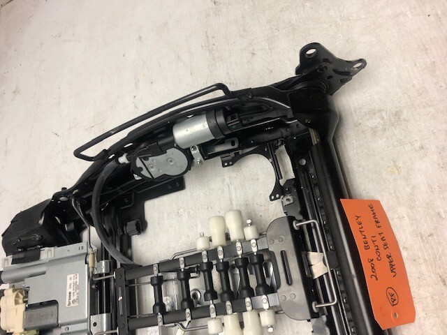 06 07 08 Bentley Continental Flying Spur RIGHT SEAT BACK MOTORS LUMBAR ETC