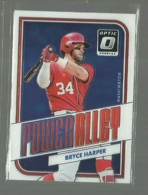 2016 Donruss Optic Power Alley #1 Bryce Harper (ref 73249)