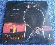 UNFORGIVEN  2 LASERDISCS 1992  NM/NM/VG  CLINT EASTWOOD GENE HACKMAN