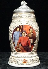 Anheuser-Busch Collectors Club Membership Stein Old World Heritage 1998