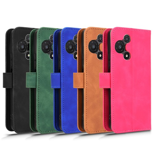 For TCL 60R, Luxury Flip Leather Wallet Stand Card Slots Soft TPU Case Cover - Picture 2 of 24