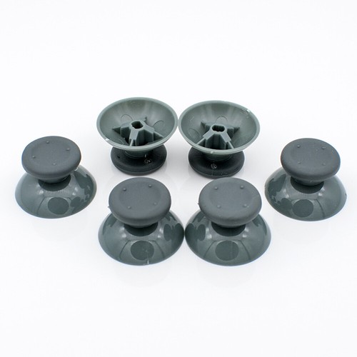 2 Pieces Gray 3D Analog Joystick Thumbstick Rubber Cap for XBOX 360 Controller - Picture 5 of 5