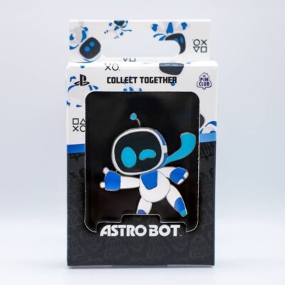 PIN CLUB PlayStation Astro Bot Enamel Figure Pin (2'' Tall) Official Sony PS5