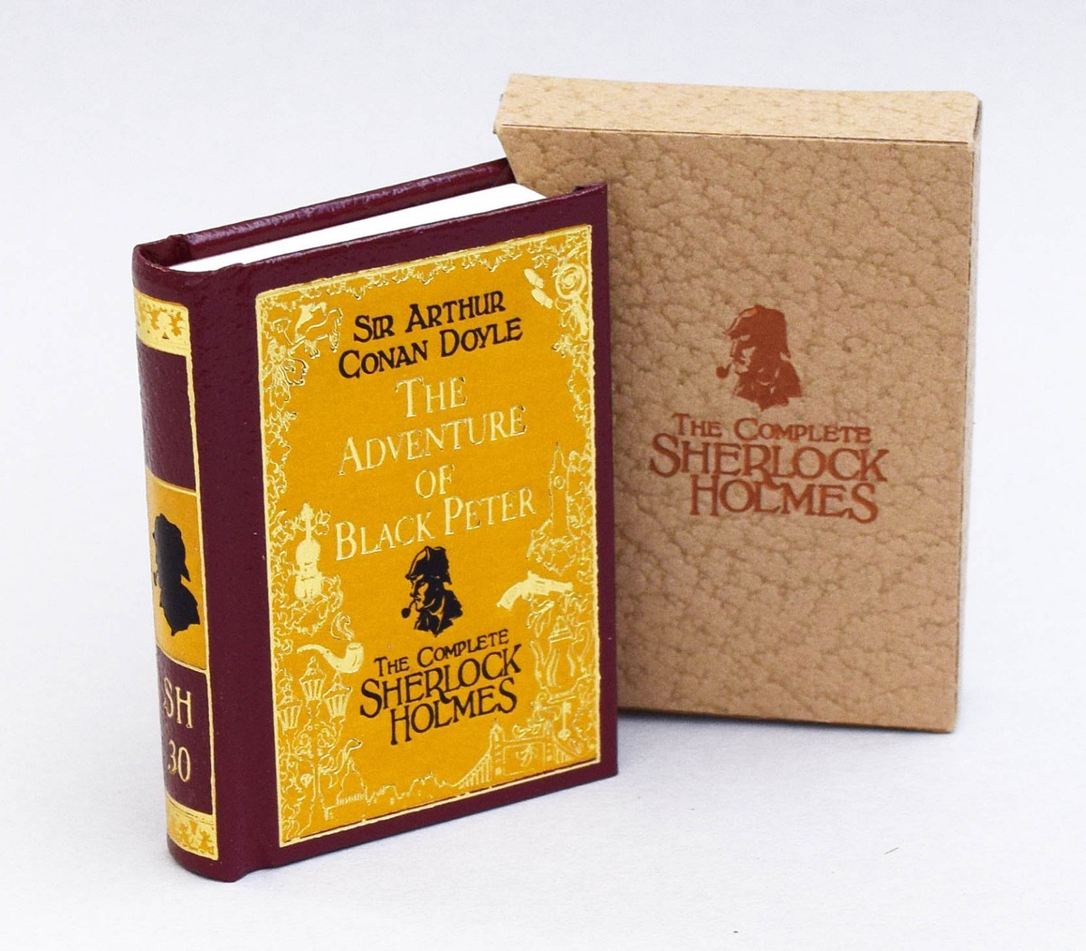 シャーロック•ホームズ The Adventure of Black Peter MINIATURE BOOK Sherlock Holmes The Adventure of Black Peter (SH30