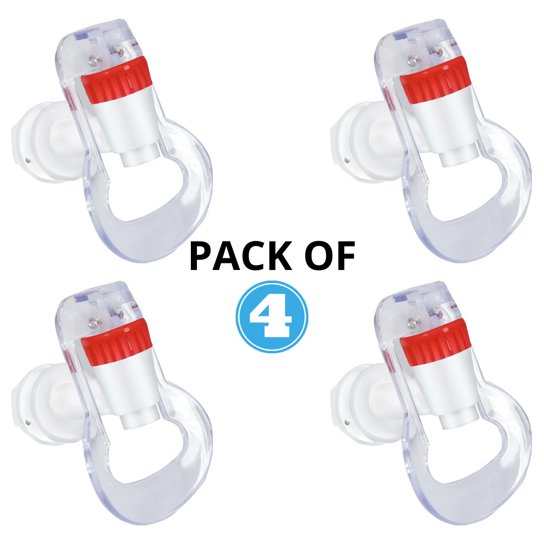 Replacement Faucet &ndash; Water Spigot (4 Pack-red)