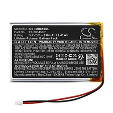 BATTERIE 650mAh Type EU383450P For Ingenico MOBY8500