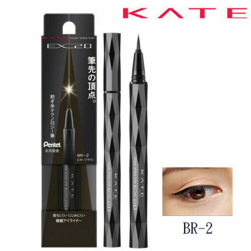 KANEBO KATE Super Sharp Liner EX 3.0 INTENSE BLACK Liquid Eyeliner - Picture 6 of 6