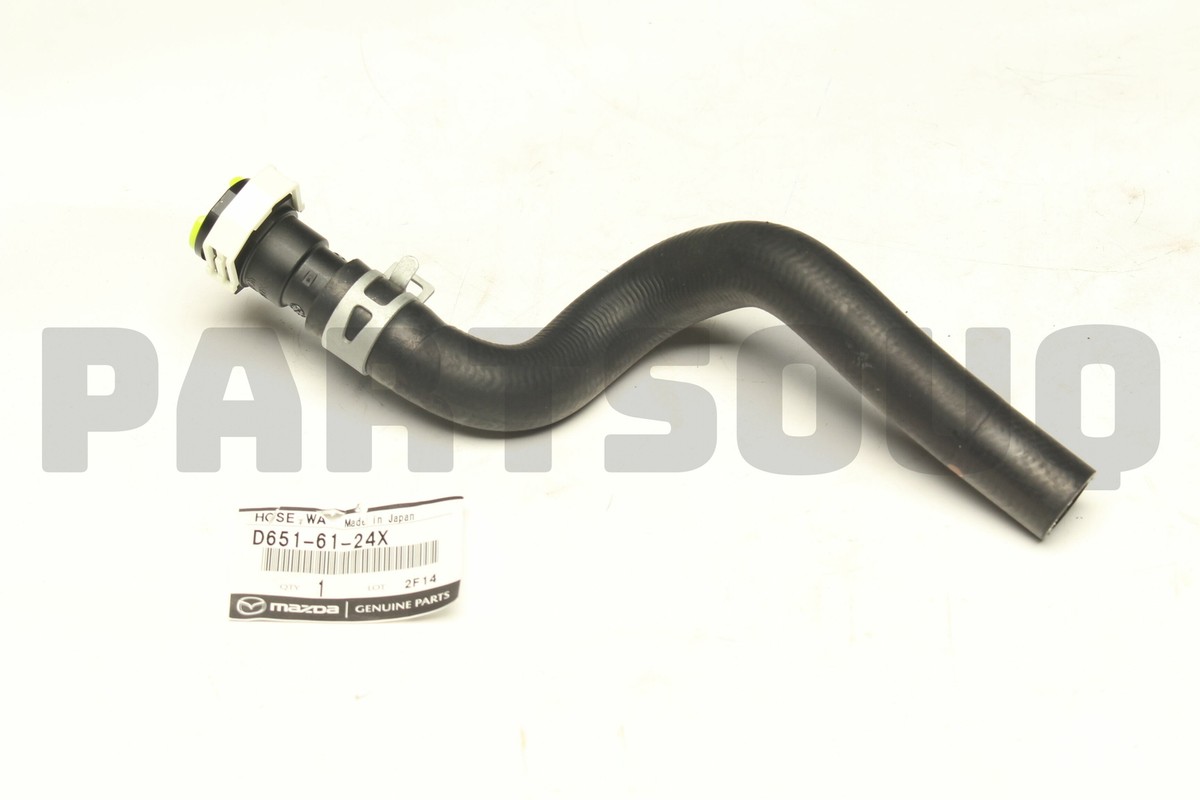 5050 D6516124X Genuine Mazda HOSE,WATER D651-61-24X | eBay