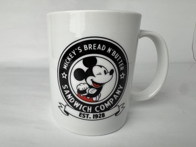 Butler's Disney Mickey's Bread N'butter Sandwich Company Becher unbenutzt 